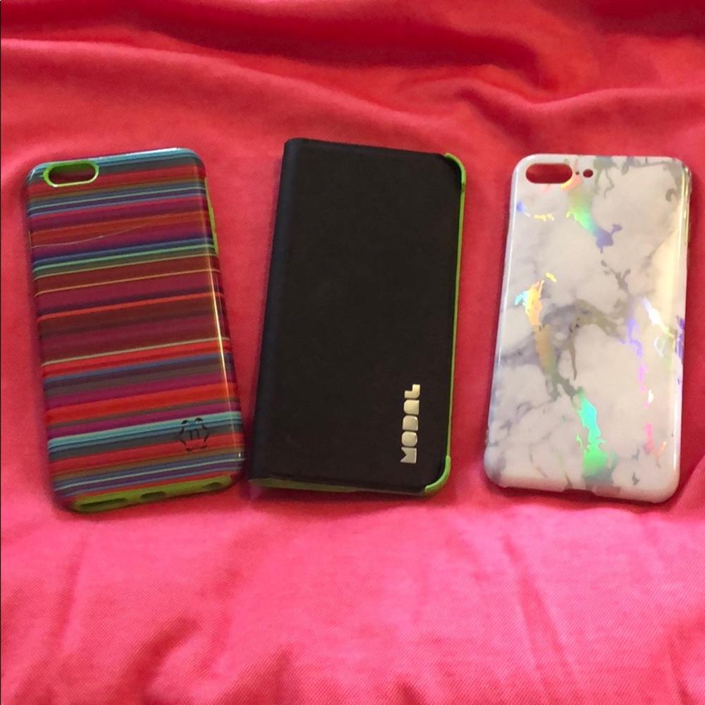 Cases for iPhone 7 Plus or 8 Plus all 3